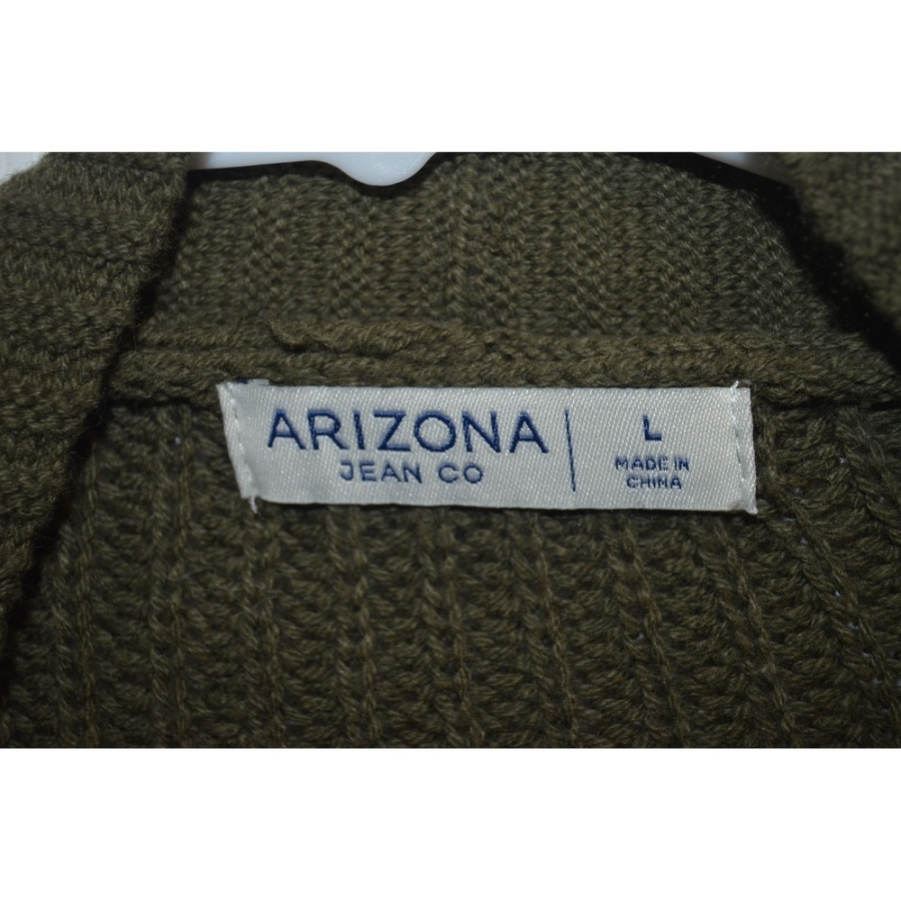 Arizona Jean Co Large Cardigan Green